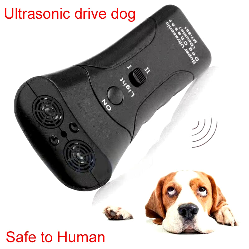 Pet Dog anti Barking Repeller Stop Bark Training Device Trainer LED Ultrasonic anti Barking Ultrasonic Pet Barking Control Tools