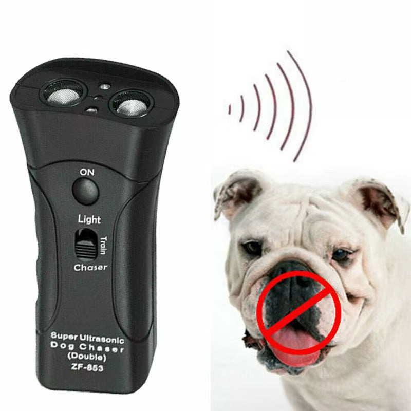 Pet Dog anti Barking Repeller Stop Bark Training Device Trainer LED Ultrasonic anti Barking Ultrasonic Pet Barking Control Tools